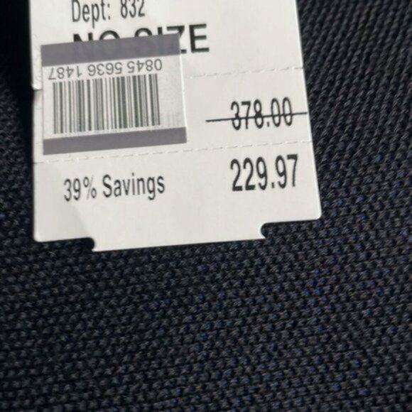 Givenchy Logo Fringe Trim Cotton Football Scarf black and blue - Picture 7 of 9